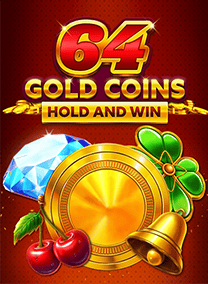 64 Gold Coins Hold and Win